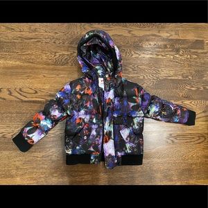 Appaman Puffy Coat—-Size 4T—-Botanical colorway